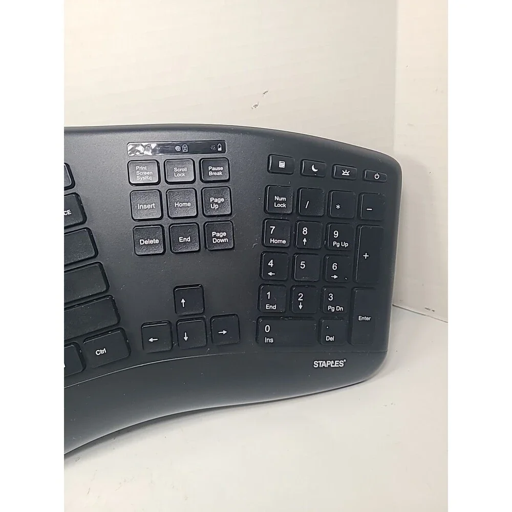 Staples Wireless Ergo Keyboard Used Tested